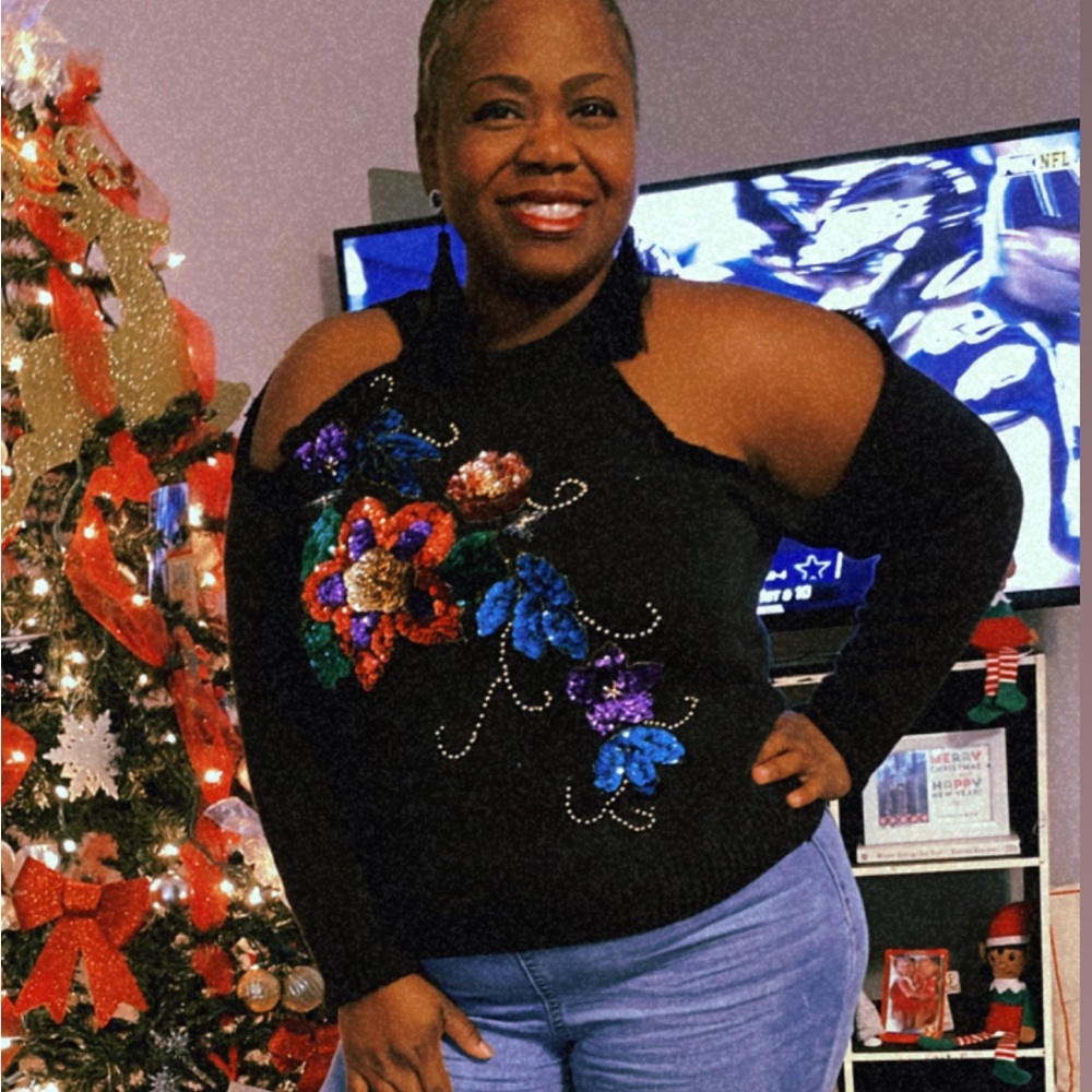 Sequin Sweater